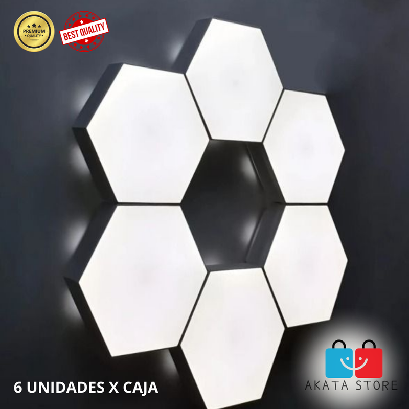 LUCES HEXAGONAL LED