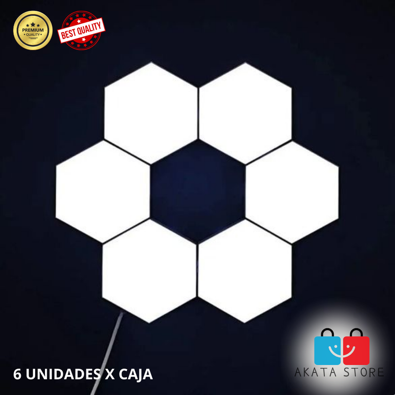 LUCES HEXAGONAL LED